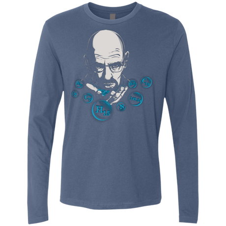 T-Shirts Indigo / Small Magic Crystal Men's Premium Long Sleeve