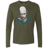 T-Shirts Military Green / Small Magic Crystal Men's Premium Long Sleeve