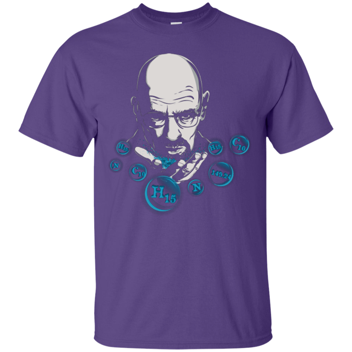 T-Shirts Purple / Small Magic Crystal T-Shirt