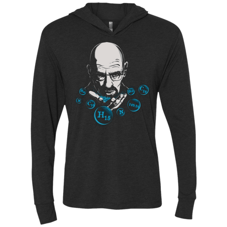 T-Shirts Vintage Black / X-Small Magic Crystal Triblend Long Sleeve Hoodie Tee