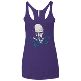 T-Shirts Purple / X-Small Magic Crystal Women's Triblend Racerback Tank