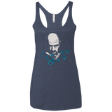 T-Shirts Vintage Navy / X-Small Magic Crystal Women's Triblend Racerback Tank