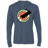 T-Shirts Indigo / X-Small Magic Express Triblend Long Sleeve Hoodie Tee