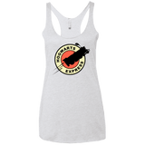 T-Shirts Heather White / X-Small Magic Express Women's Triblend Racerback Tank