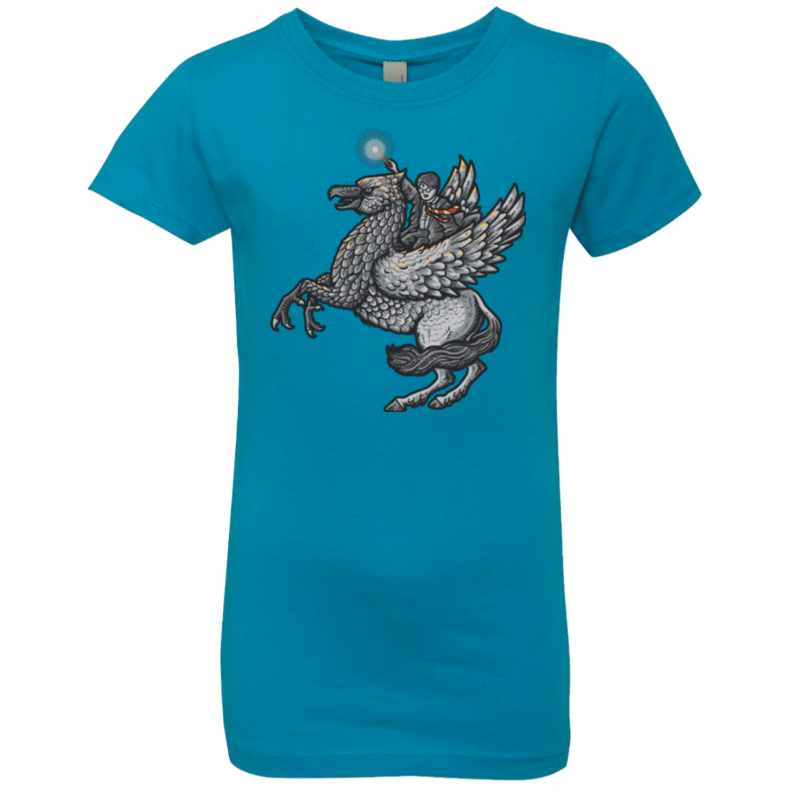 T-Shirts Turquoise / YXS MAGIC FLY Girls Premium T-Shirt