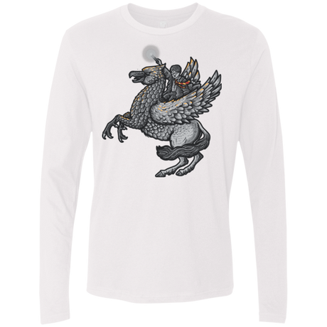 T-Shirts White / Small MAGIC FLY Men's Premium Long Sleeve