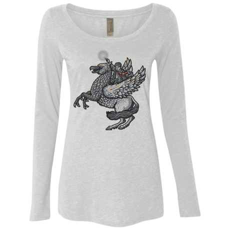 T-Shirts Heather White / Small MAGIC FLY Women's Triblend Long Sleeve Shirt