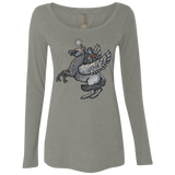 T-Shirts Venetian Grey / Small MAGIC FLY Women's Triblend Long Sleeve Shirt