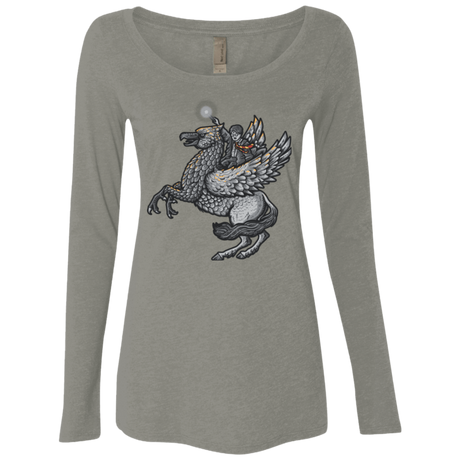 T-Shirts Venetian Grey / Small MAGIC FLY Women's Triblend Long Sleeve Shirt