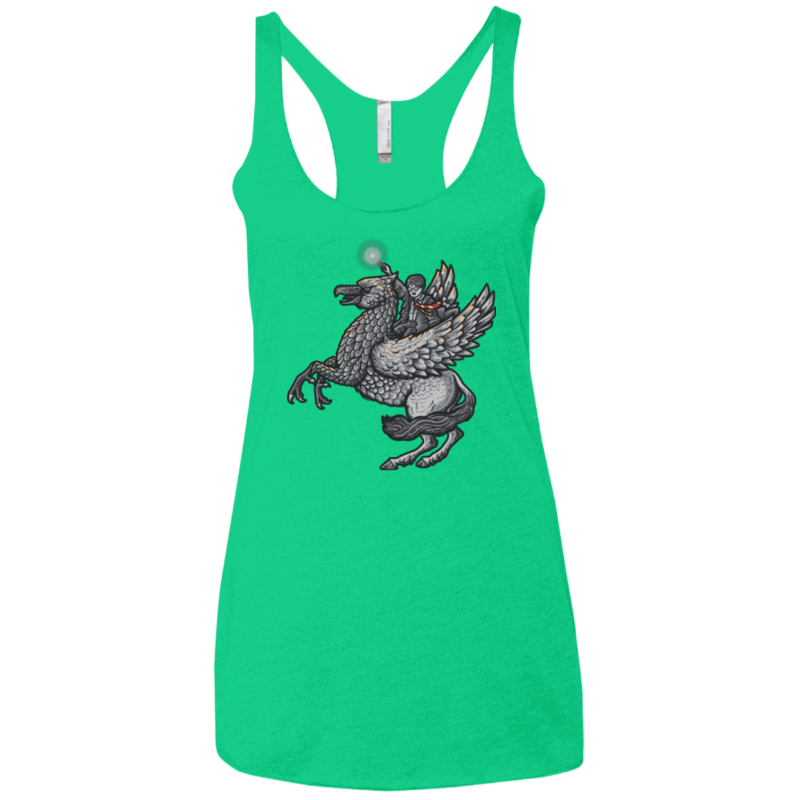 T-Shirts Envy / X-Small MAGIC FLY Women's Triblend Racerback Tank