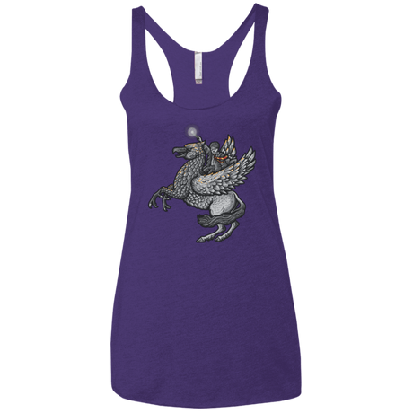 T-Shirts Purple / X-Small MAGIC FLY Women's Triblend Racerback Tank