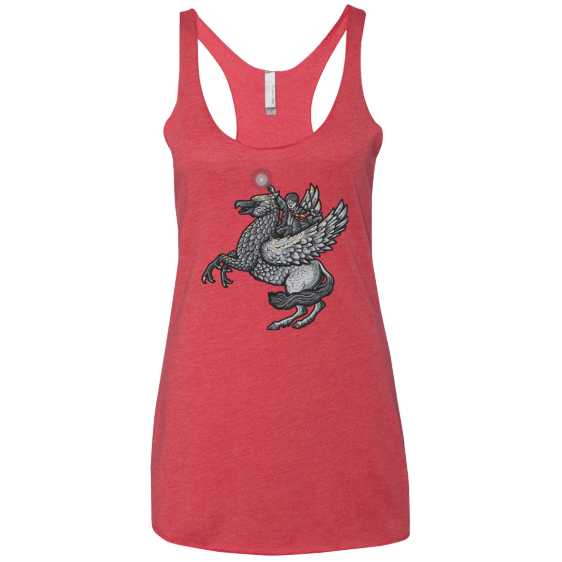 T-Shirts Vintage Red / X-Small MAGIC FLY Women's Triblend Racerback Tank