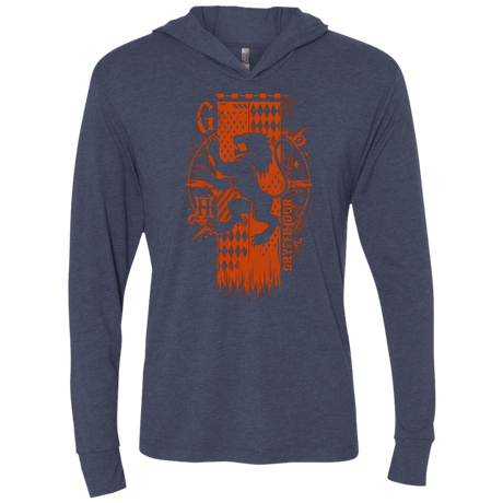 T-Shirts Vintage Navy / X-Small Magic G House Triblend Long Sleeve Hoodie Tee