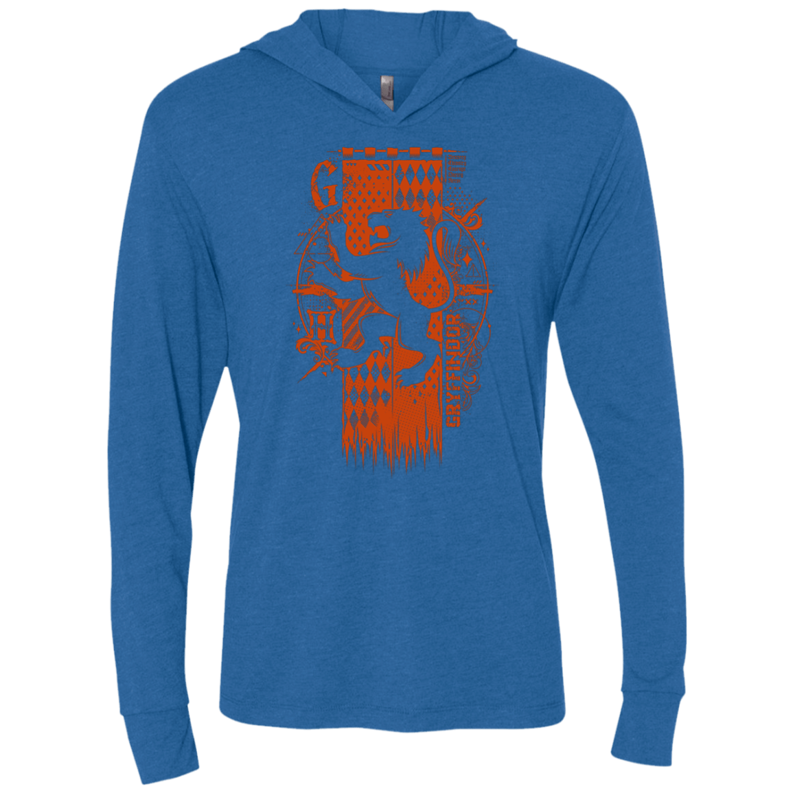 T-Shirts Vintage Royal / X-Small Magic G House Triblend Long Sleeve Hoodie Tee