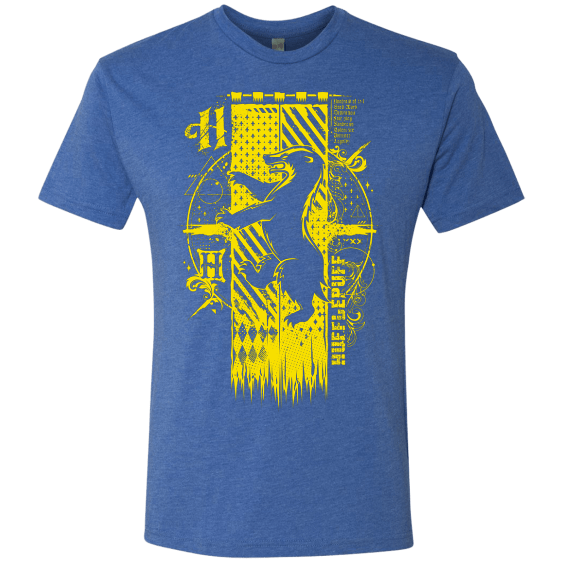 T-Shirts Vintage Royal / Small Magic H House Men's Triblend T-Shirt