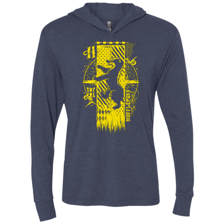 T-Shirts Vintage Navy / X-Small Magic H House Triblend Long Sleeve Hoodie Tee