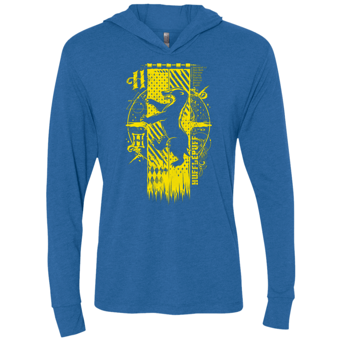 T-Shirts Vintage Royal / X-Small Magic H House Triblend Long Sleeve Hoodie Tee