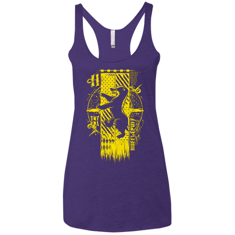 T-Shirts Purple Rush / X-Small Magic H House Women's Triblend Racerback Tank