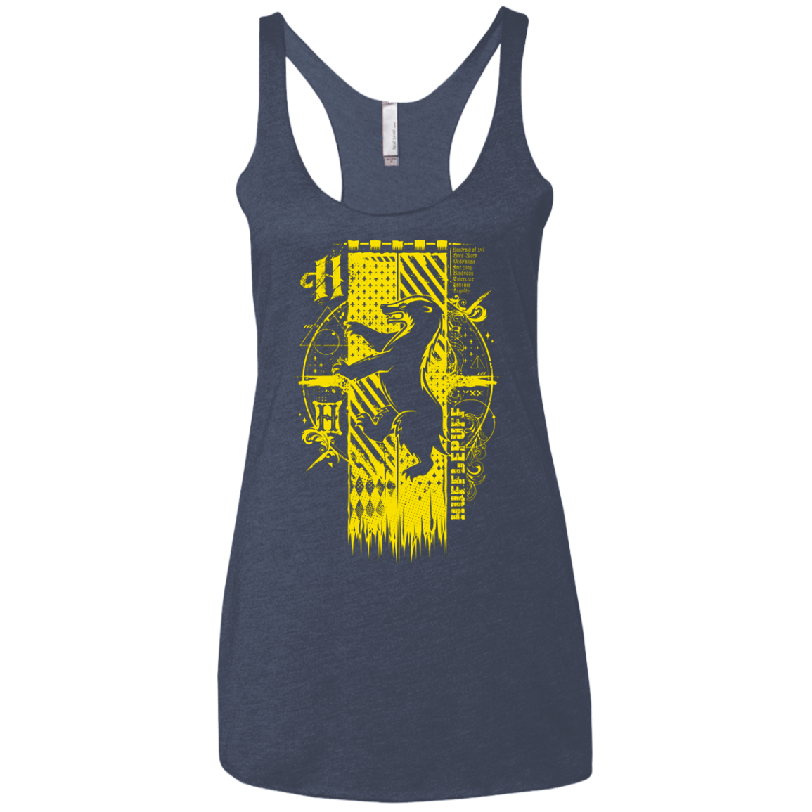 T-Shirts Vintage Navy / X-Small Magic H House Women's Triblend Racerback Tank