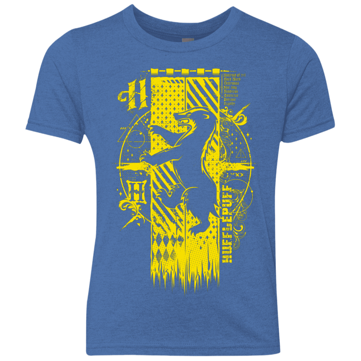 T-Shirts Vintage Royal / YXS Magic H House Youth Triblend T-Shirt