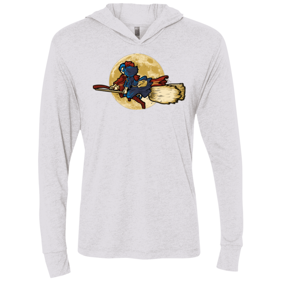 T-Shirts Heather White / X-Small MAGIC LOVE Triblend Long Sleeve Hoodie Tee