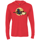 T-Shirts Vintage Red / X-Small MAGIC LOVE Triblend Long Sleeve Hoodie Tee