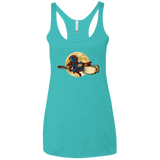 T-Shirts Tahiti Blue / X-Small MAGIC LOVE Women's Triblend Racerback Tank