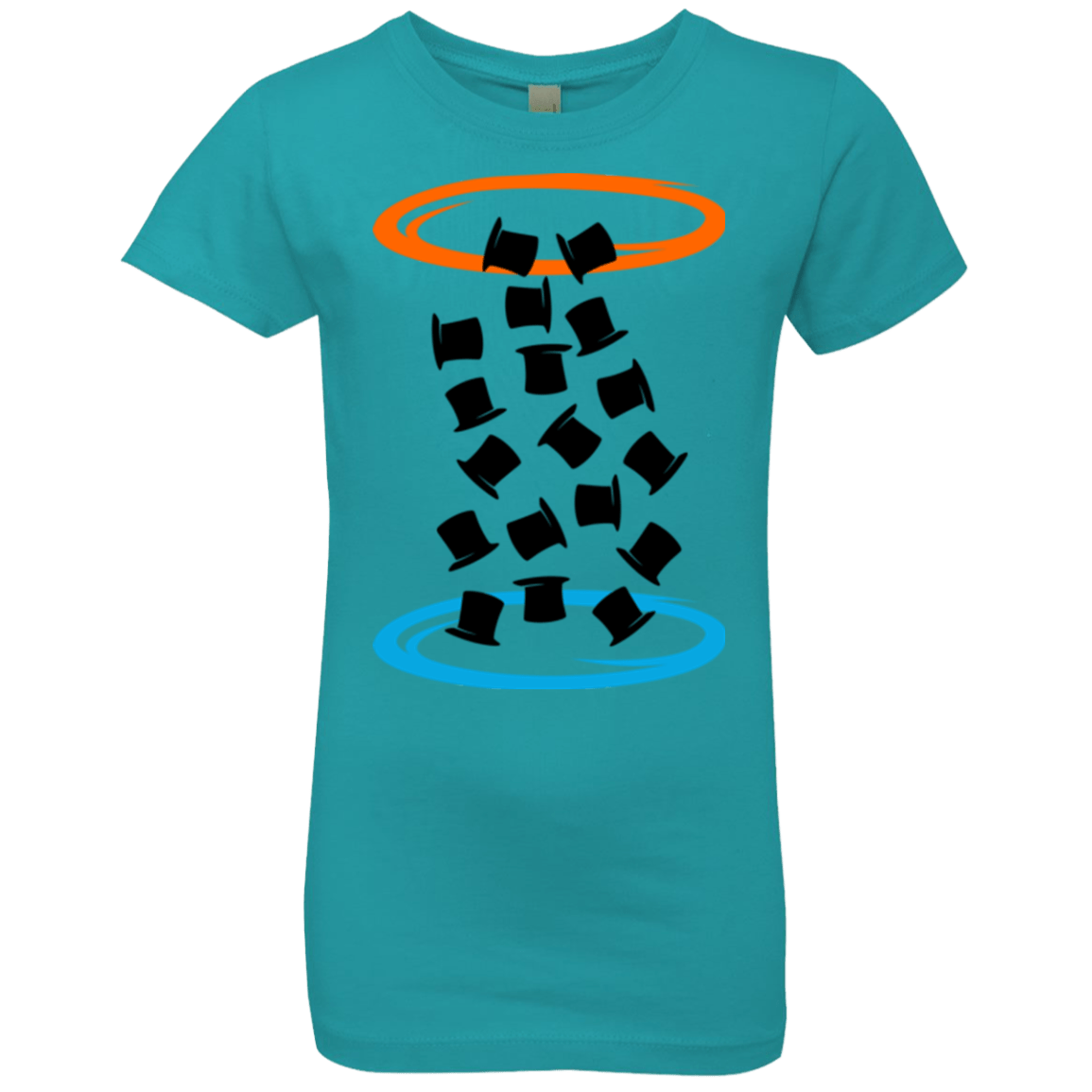 T-Shirts Tahiti Blue / YXS Magic portal Girls Premium T-Shirt