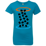 T-Shirts Turquoise / YXS Magic portal Girls Premium T-Shirt