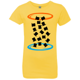 T-Shirts Vibrant Yellow / YXS Magic portal Girls Premium T-Shirt