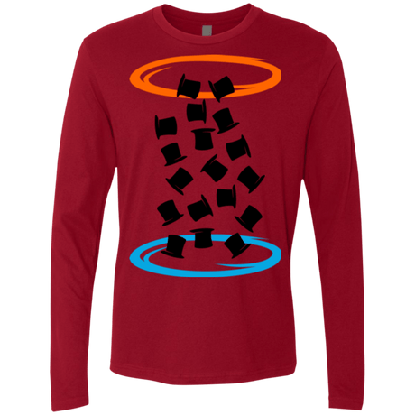 T-Shirts Cardinal / Small Magic portal Men's Premium Long Sleeve