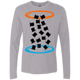 T-Shirts Heather Grey / Small Magic portal Men's Premium Long Sleeve