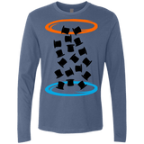 T-Shirts Indigo / Small Magic portal Men's Premium Long Sleeve