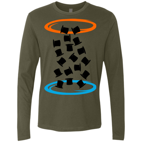 T-Shirts Military Green / Small Magic portal Men's Premium Long Sleeve