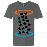 T-Shirts Heavy Metal / X-Small Magic portal Men's Premium V-Neck