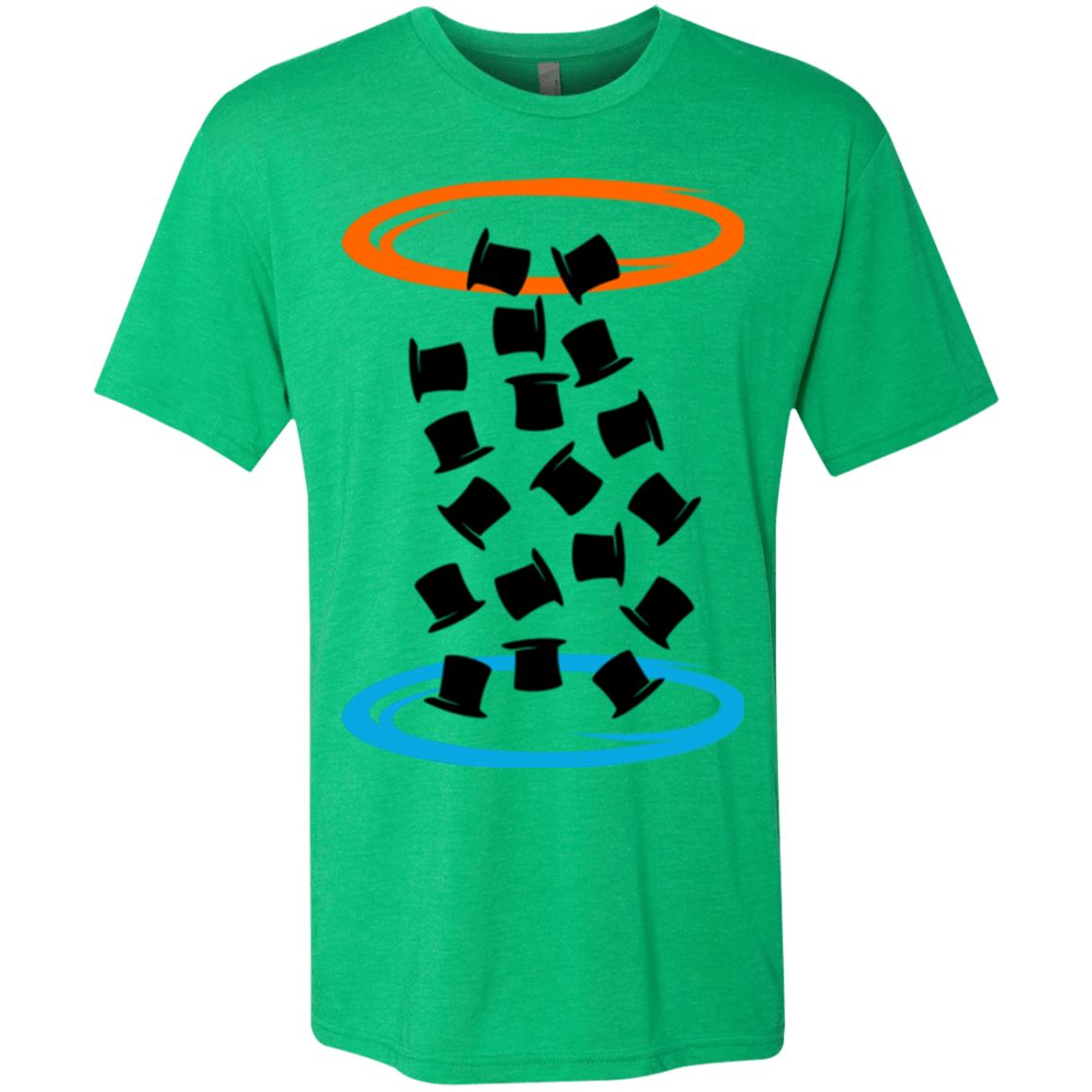 T-Shirts Envy / Small Magic portal Men's Triblend T-Shirt