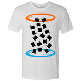 T-Shirts Heather White / Small Magic portal Men's Triblend T-Shirt