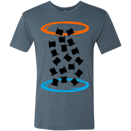 T-Shirts Indigo / Small Magic portal Men's Triblend T-Shirt