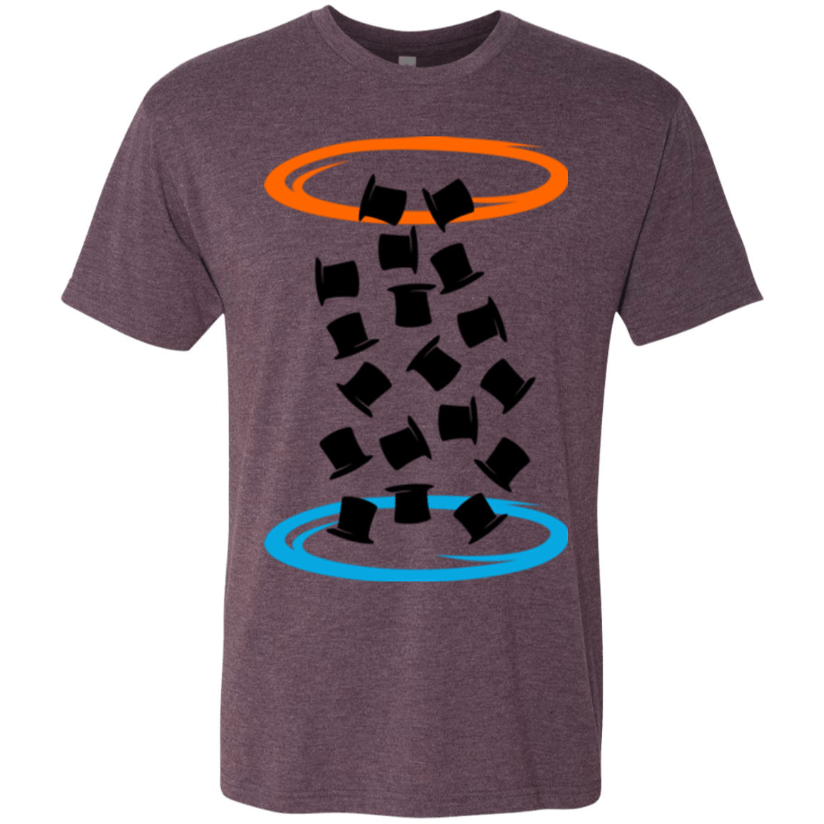 T-Shirts Vintage Purple / Small Magic portal Men's Triblend T-Shirt