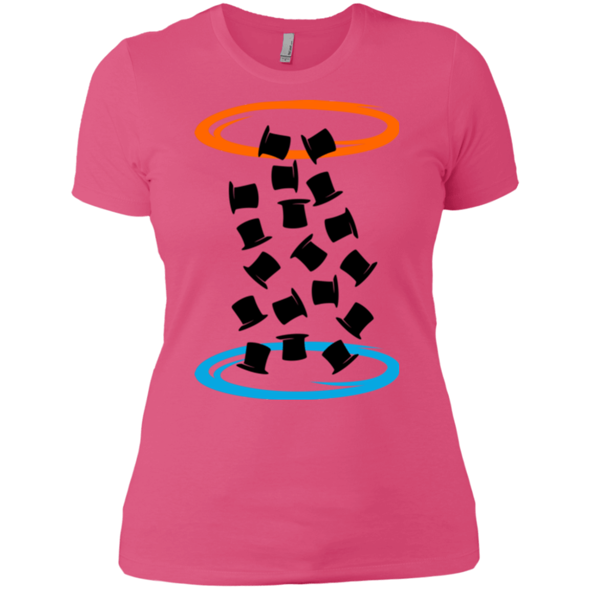 T-Shirts Hot Pink / X-Small Magic portal Women's Premium T-Shirt