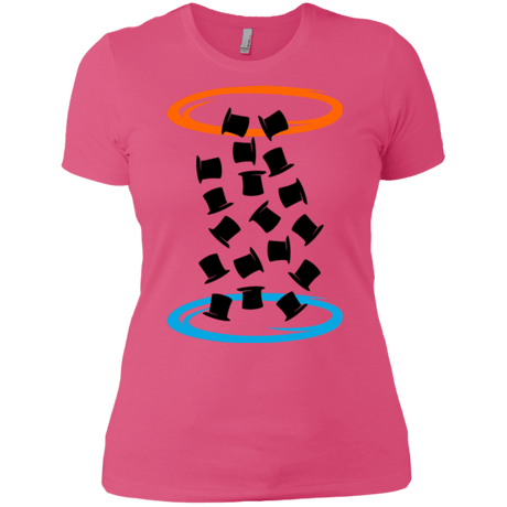 T-Shirts Hot Pink / X-Small Magic portal Women's Premium T-Shirt
