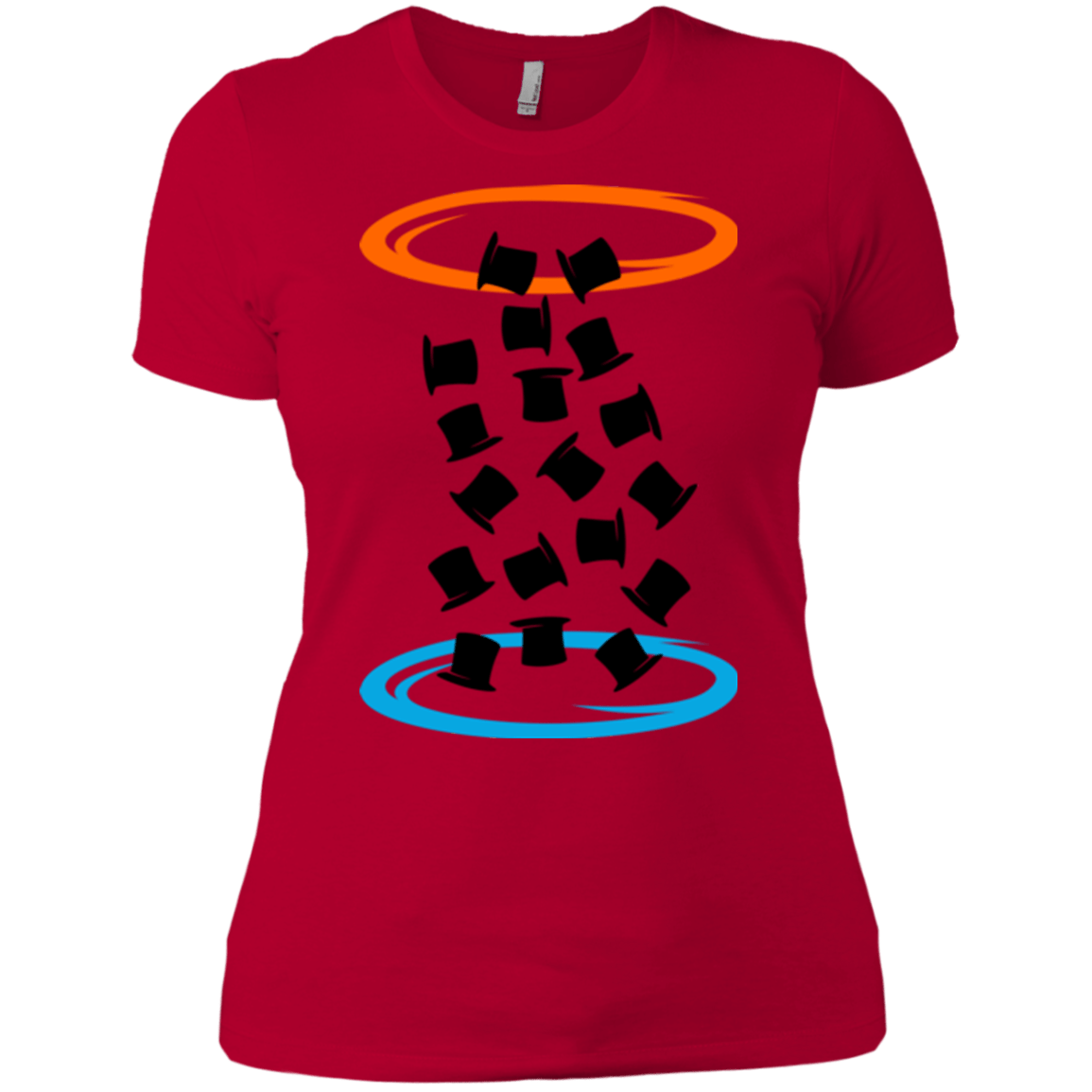 T-Shirts Red / X-Small Magic portal Women's Premium T-Shirt
