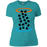 T-Shirts Tahiti Blue / X-Small Magic portal Women's Premium T-Shirt