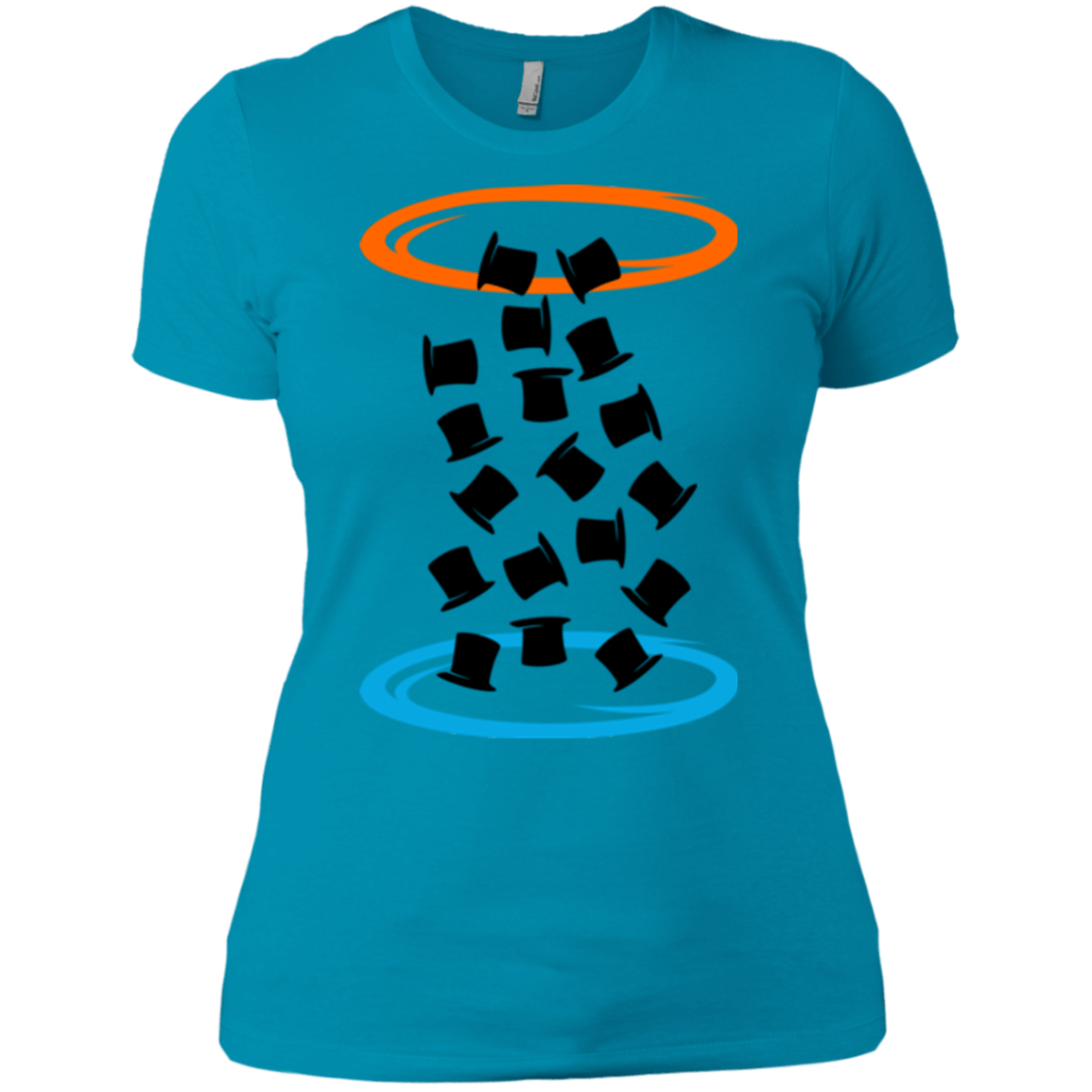 T-Shirts Turquoise / X-Small Magic portal Women's Premium T-Shirt