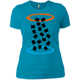 T-Shirts Turquoise / X-Small Magic portal Women's Premium T-Shirt