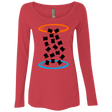 T-Shirts Vintage Red / Small Magic portal Women's Triblend Long Sleeve Shirt