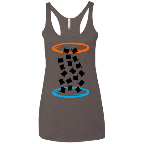 T-Shirts Macchiato / X-Small Magic portal Women's Triblend Racerback Tank