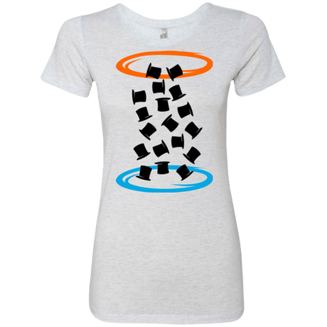 T-Shirts Heather White / Small Magic portal Women's Triblend T-Shirt
