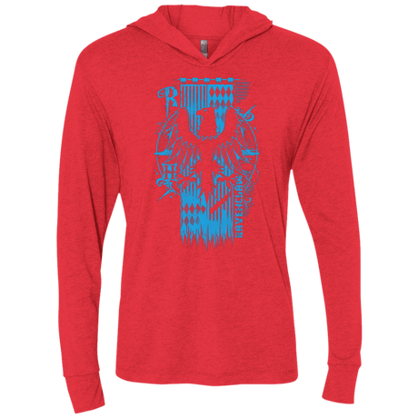 T-Shirts Vintage Red / X-Small Magic R House Triblend Long Sleeve Hoodie Tee