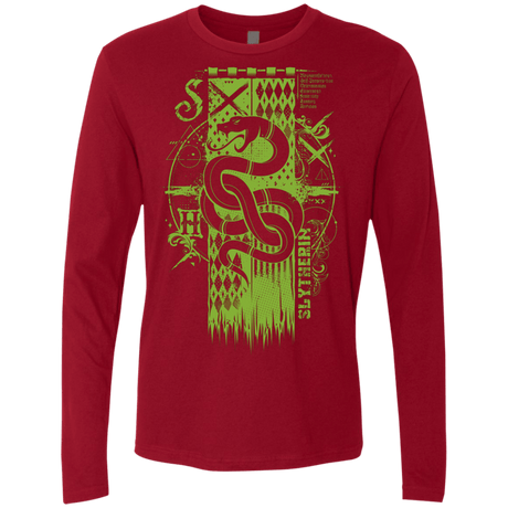 T-Shirts Cardinal / Small Magic S House Men's Premium Long Sleeve